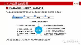 產業基金的建立 投資 投后管理及風險控制